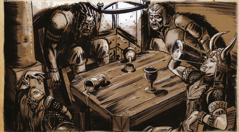 Illustration for article titled Some Sweet (Official) Elder Scrolls Sketchwork
